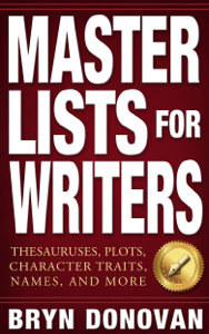 MASTER LISTS FOR WRITERS - Bryn Donovan Cover Art