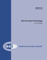 ACI CT-13: ACI Concrete Terminology