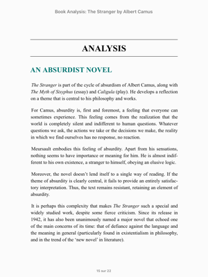 The Stranger By Albert Camus Book Analysis On Apple Books