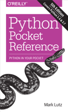 Python Pocket Reference - Mark Lutz Cover Art