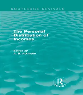 Read: The Personal Distribution of Incomes (Routledge Book Revivals)