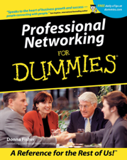 Professional Networking For Dummies - Donna Fisher Cover Art