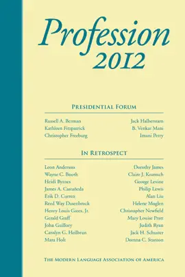 Read: Book Profession 2012