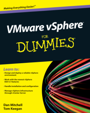 VMware vSphere For Dummies - Daniel Mitchell &amp; Tom Keegan Cover Art