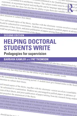 Read: Helping Doctoral Students Write Book