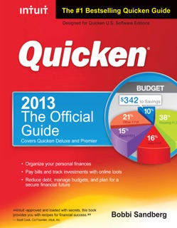 Quicken 2013 The Official Guide by Bobbi Sandberg