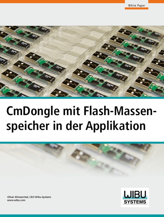 CmDongle mit Flash-Massenspeicher in der Applikation