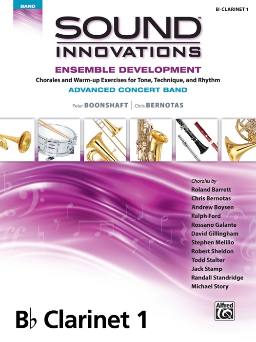 Sound Innovations for Concert Band: Ensemble Development for Advanced Concert Band - B-Flat Clarinet 1