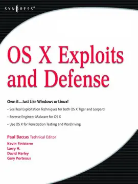 Read: OS X Exploits and Defense Book (Enhanced Edition)
