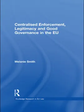 Read: Centralised Book Enforcement, Legitimacy and Good Governance in the EU