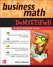 Book Business Math Demystified - Allan G. Bluman