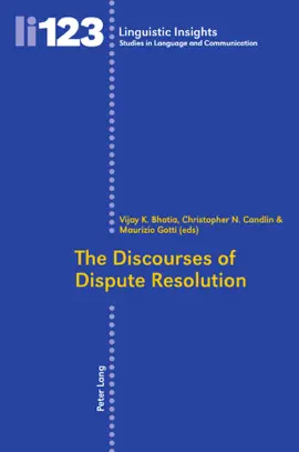 Read: The Discourses of Book Dispute Resolution