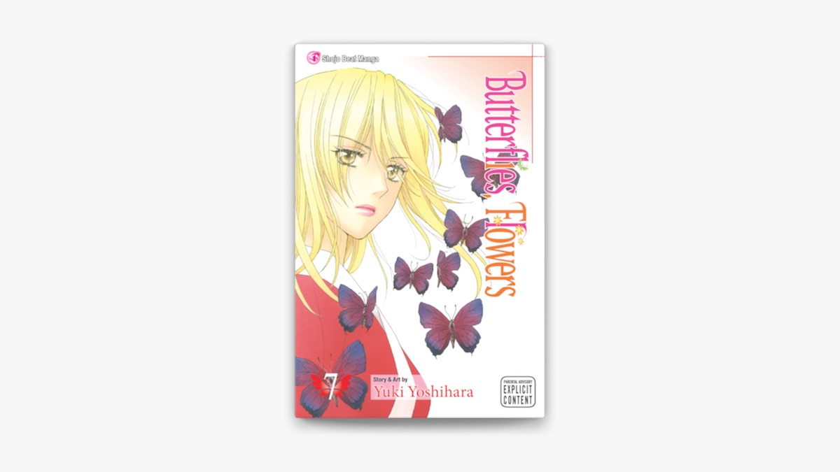 Butterflies Flowers high quality Vol 7 English Manga Paperback