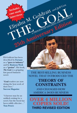 Capa do livro The Goal: A Process of Ongoing Improvement de Eliyahu M. Goldratt