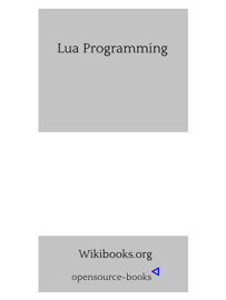 Lua Programming
