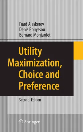 Read: Utility Maximization, Choice and Preference Book