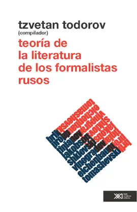 Read: Teoría de Book la literatura de los formalistas rusos
