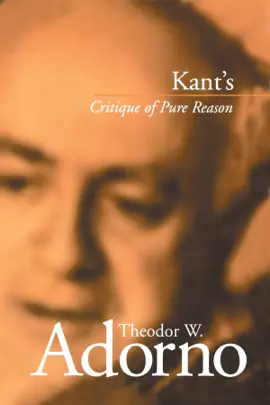 Read: Book Kant's Critique of Pure Reason