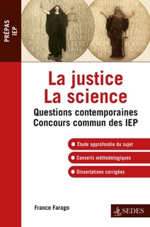La justice La science by France Farago