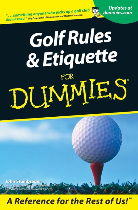 Golf Rules and Etiquette For Dummies