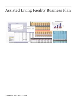 Assisted Living Facility Business Plan by BizPlanDB