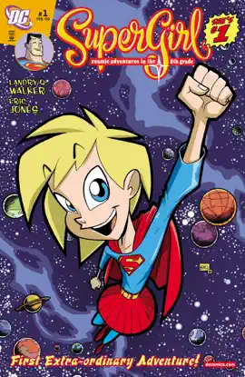 Read: Supergirl: Cosmic Adventures Book in the 8th Grade (2008-) #1