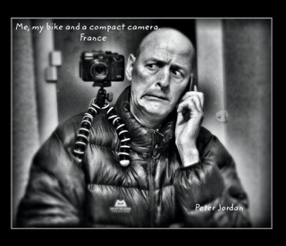 Me, My Bike And A Compact Camera. France by Peter Jordan