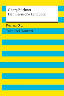 Read: Der Hessische Landbote. Textausgabe mit Kommentar und Book Materialien