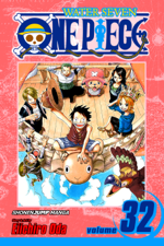 One Piece, Vol. 32 - Eiichiro Oda Cover Art