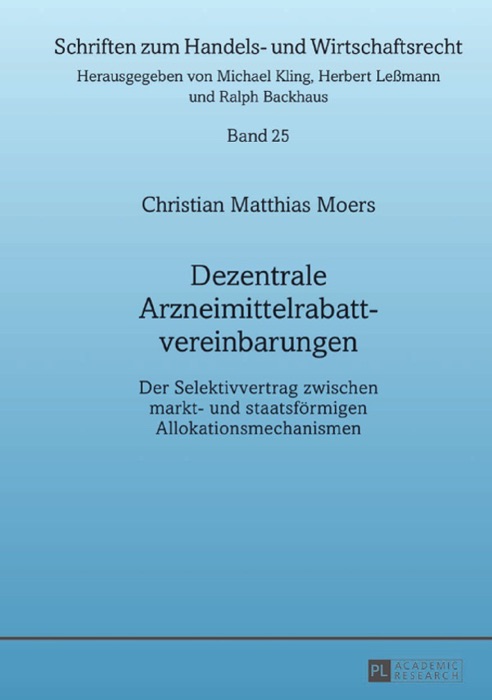Dezentrale Arzneimittelrabattvereinbarungen