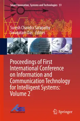 Read: Proceedings of Book First International Conference on Information and Communication Technology for Intelligent Systems: Volume 2