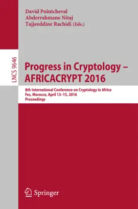 Read: Progress in Cryptology – AFRICACRYPT 2016 Book