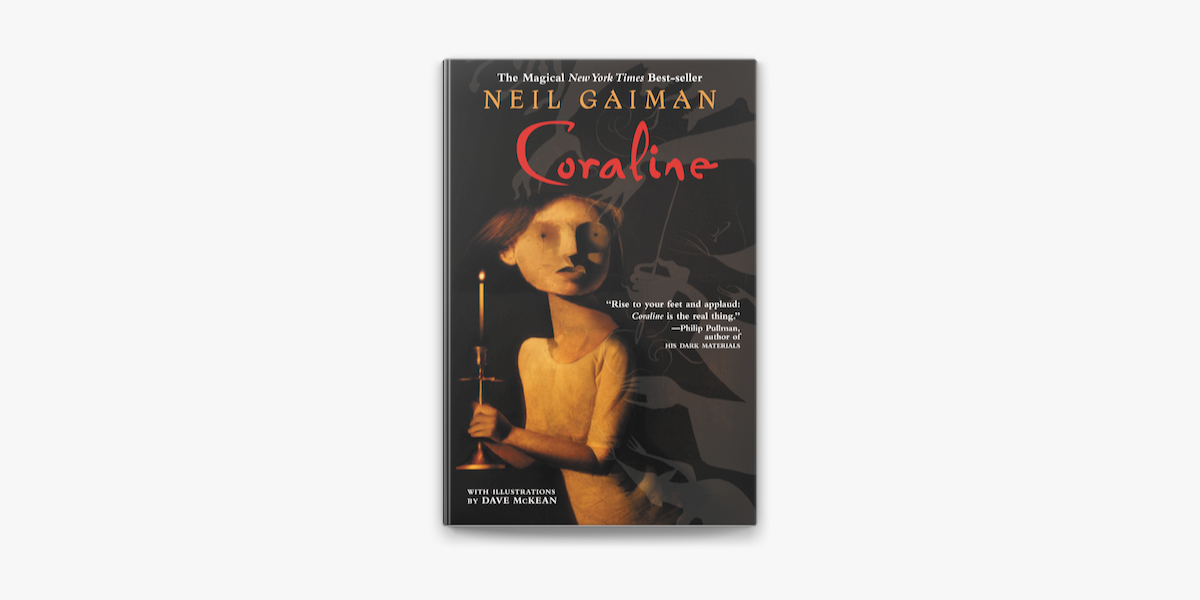 Neil Gaiman, Coraline, Books