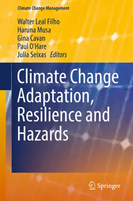 Read: Book Climate Change Adaptation, Resilience and Hazards