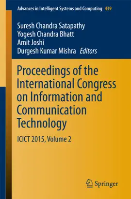 Read: Book Proceedings of the International Congress on Information and Communication Technology