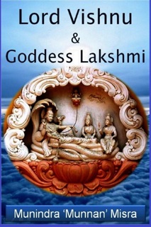 Lord Vishnu & Goddess Lakshmi by Munindra Misra
