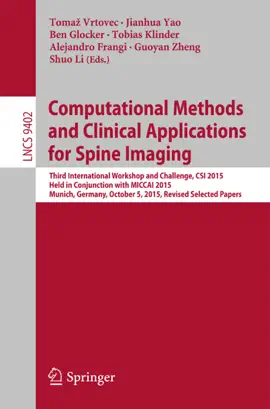 Read: Computational Methods and Clinical Applications for Spine Imaging Book