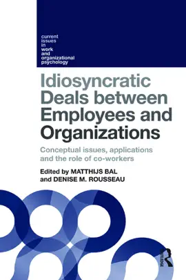 Read: Idiosyncratic Deals between Employees and Book Organizations