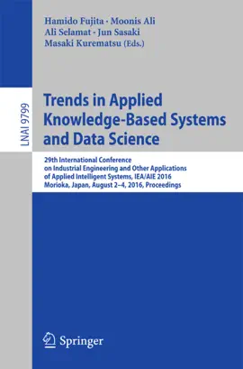 Read: Book Trends in Applied Knowledge-Based Systems and Data Science