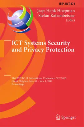 Read: ICT Systems Book Security and Privacy Protection