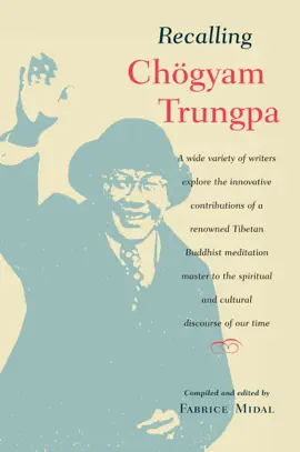 Read: Recalling Book Chogyam Trungpa