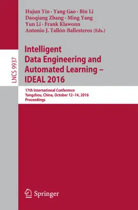 Read: Book Intelligent Data Engineering and Automated Learning – IDEAL 2016