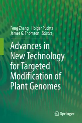 Read: Advances in New Technology Book for Targeted Modification of Plant Genomes