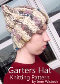 Garter Hat Knitting Pattern - Jenn Wisbeck