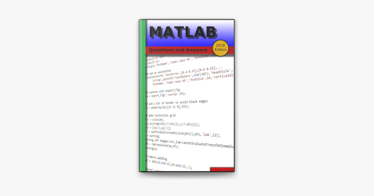 ‎MATLAB Questions and Answers en Apple Books