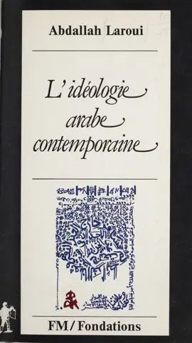 Read: L'idéologie Book arabe contemporaine