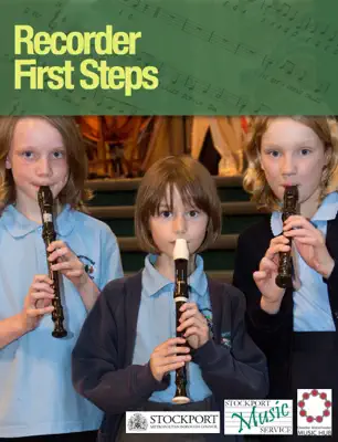 Recorder First Steps by Stockport Music Service book