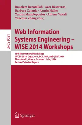 Read: Web Book Information Systems Engineering – WISE 2014 Workshops