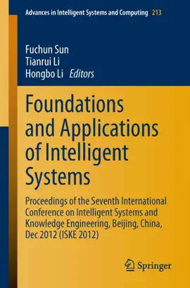 Read: Foundations and Applications of Intelligent Systems Book