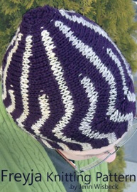 Freyja Short Row Hat Knitting Pattern - Jenn Wisbeck